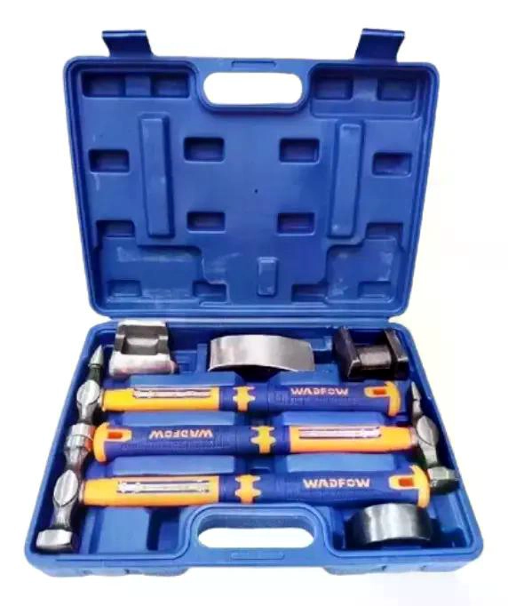 JUEGO DE MARTILLOS Y AGUANTADORES 7 PZS WADFOW WHZ1D07 - 6