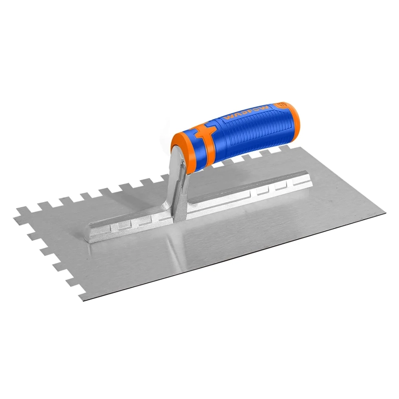 ESPATULA PARA YESO LLANA DENTADA WADFOW EMPASTE 280X120 MM - 3
