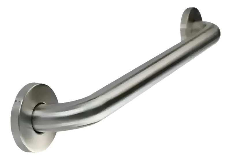 BARRA SEGURIDAD RECTA DUCHA BAÑO 60 CM X 3,2 CM INOXIDABLE PLATEADO - 5