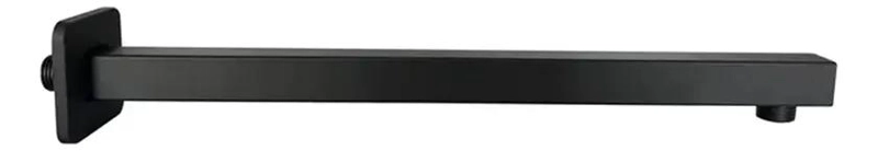 BRAZO PARA PLATO DUCHA 40 CM NEGRO SCHWARZ TAUMM ACERO INOX - 4