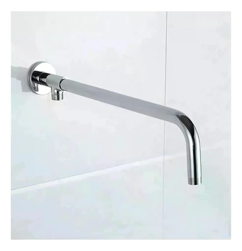 BRAZO METALICO PARA PLATO DUCHA CONECTADO A FLEXIBLE TAUMM - 2