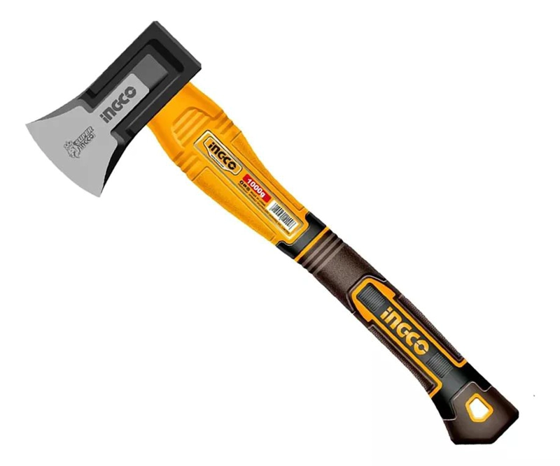 HACHA DE MANO MANGO FIBRA DE VIDRIO 1000 GR 43 CM INGCO - 1