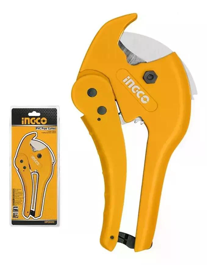 CORTADOR DE TUBOS PVC PLASTICO 3 - 42MM INGCO HPC0442 TIJERA - 7