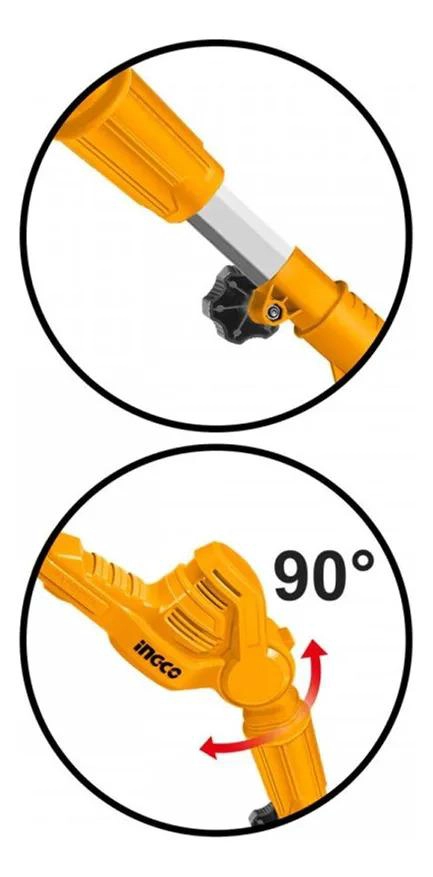 CORTASETO PODADOR DE ALTURA INALAMBRICO 20V BAT+CARG INGCO - 4
