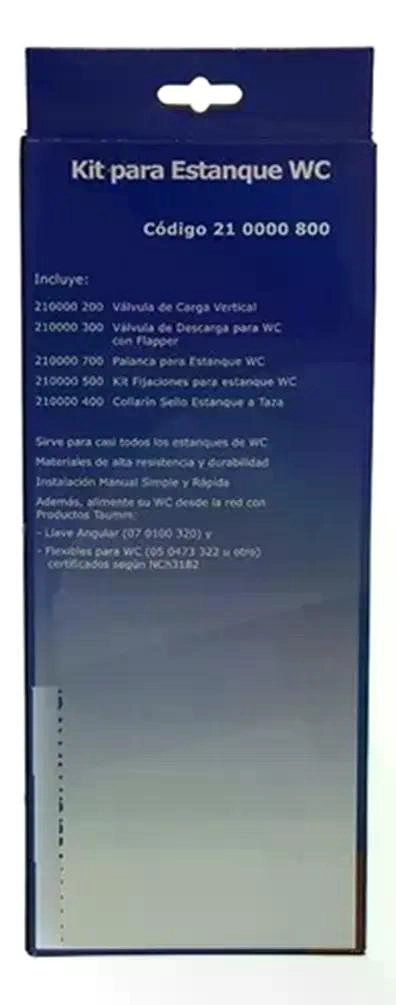 KIT PARA ESTANQUE WC - 8