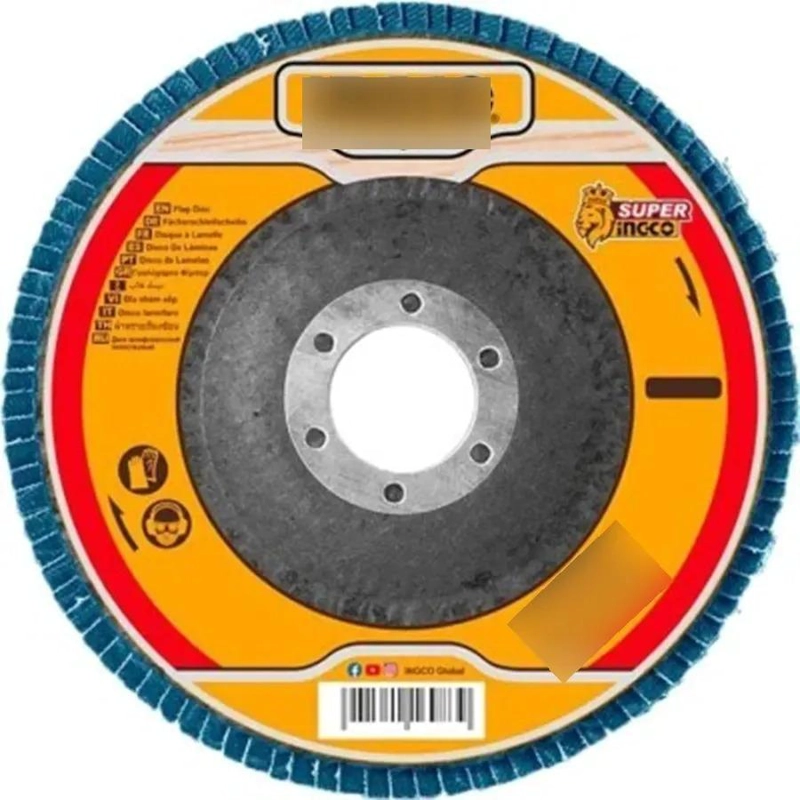 DISCO TRASLAPADO ZIRCONIO ESMERIL 4.1/2 115X22 MM P40 INGCO - 3