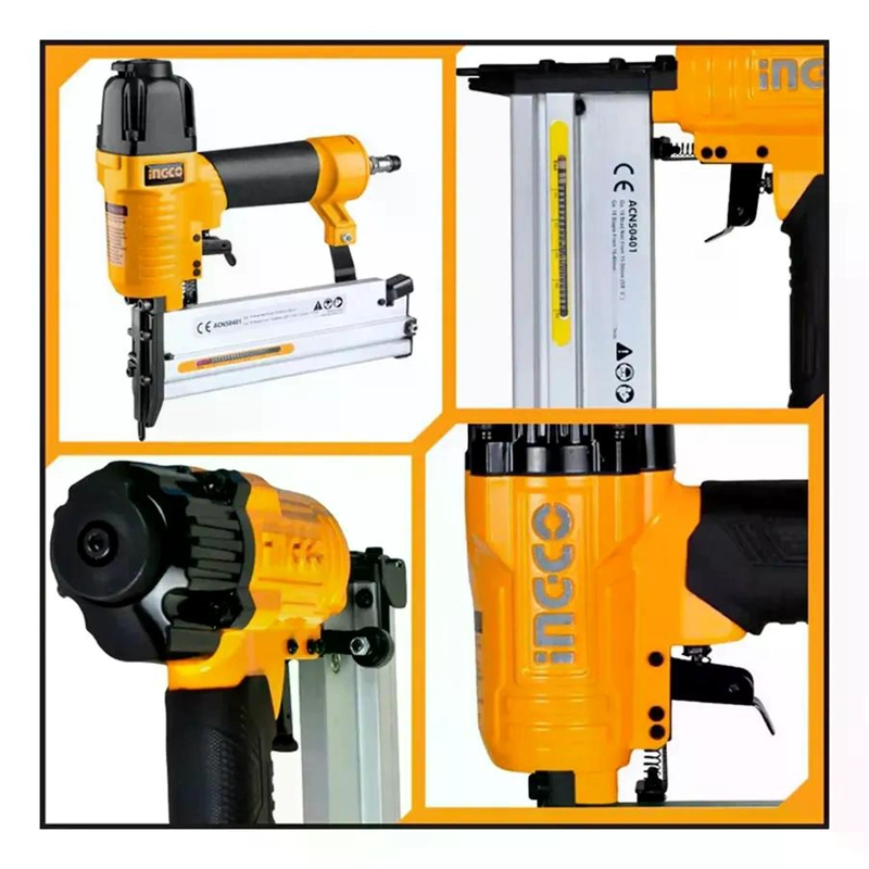 INGCO ACN50401 CLAVADORA NEUMATICA 100 GRAPAS - 7