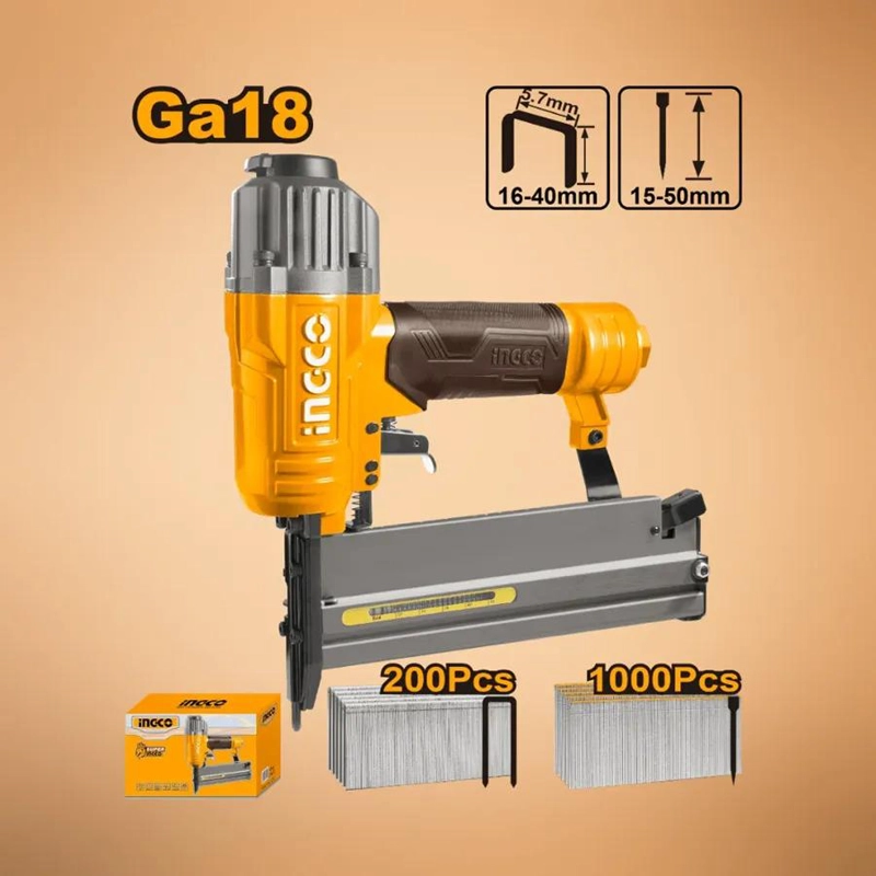 INGCO ACN50401 CLAVADORA NEUMATICA 100 GRAPAS - 8