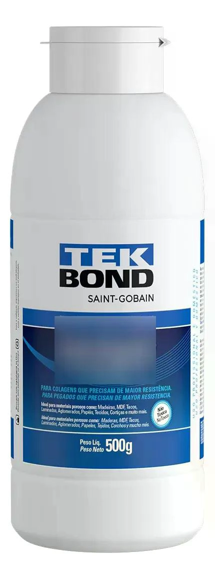 COLA BLANCA PVA EXTRA 500G MANUALIDADES MADERA TEKBOND - 1