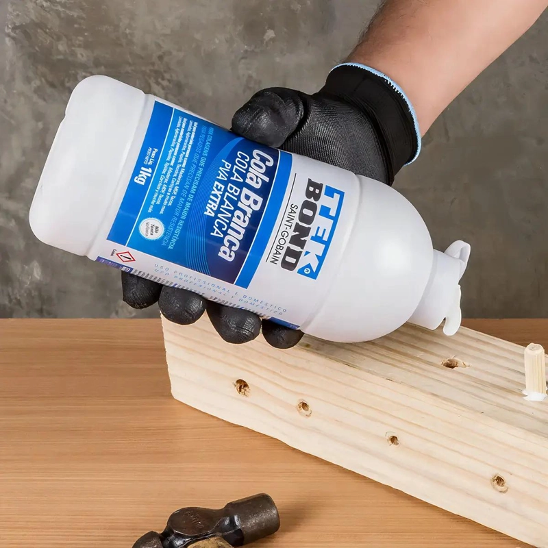 COLA BLANCA PVA EXTRA 500G MANUALIDADES MADERA TEKBOND - 2