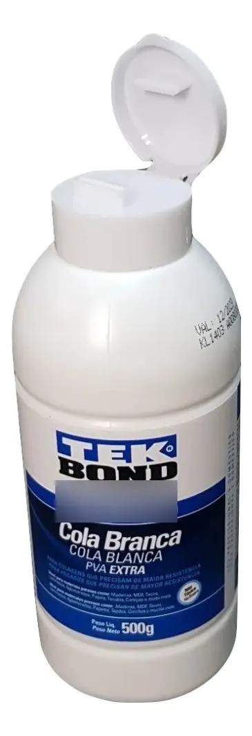 COLA BLANCA PVA EXTRA 500G MANUALIDADES MADERA TEKBOND - 4