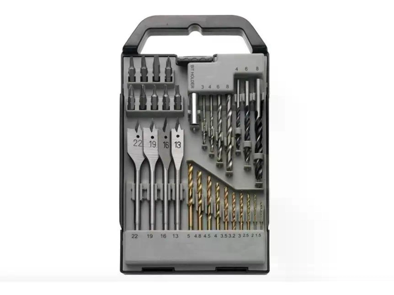 SET DE BROCAS Y ACCESORIOS 31 UNIDADES BAUKER - 2