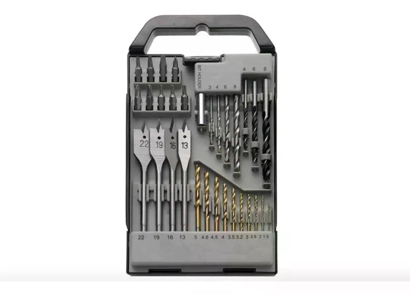 SET DE BROCAS Y ACCESORIOS 31 UNIDADES BAUKER - 5
