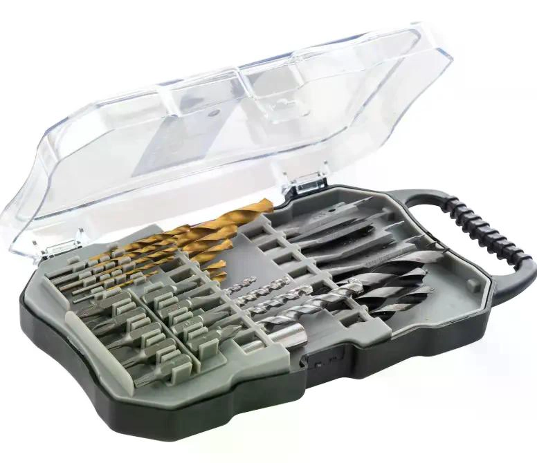 SET DE BROCAS Y ACCESORIOS 31 UNIDADES BAUKER - 8