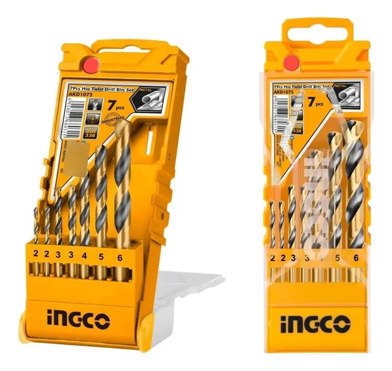 SET 7 MECHAS METAL INGCO AKD1075 - 7