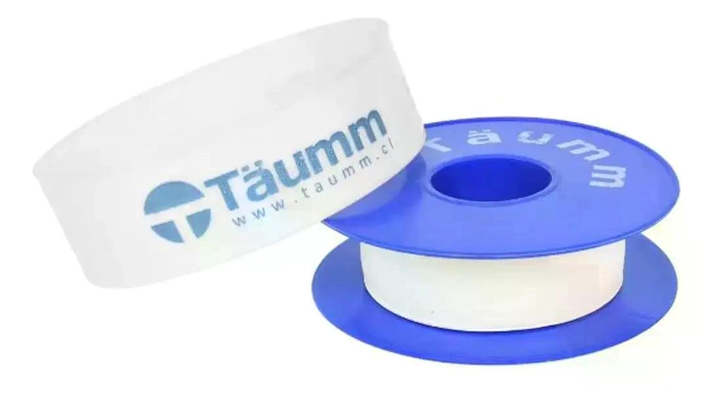 PACK 5 TEFLON DOMESTICO 1/2 PULG TAUMM ESPESOR 0.075 MM 10 M - 4