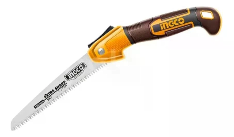 SERRUCHO PLEGABLE MULTIUSO DE PODA 180MM 7P INGCO HFSW1806 - 3