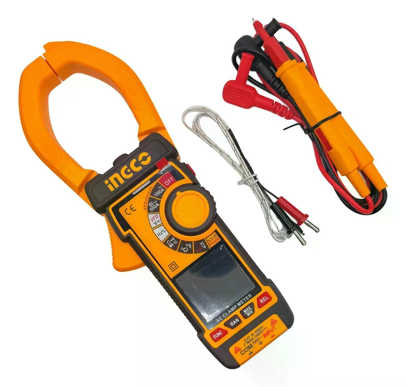 TESTER TENAZA PINZA AMPERIMETRO MULTIMETRO DIGITAL 1000A ING - 1