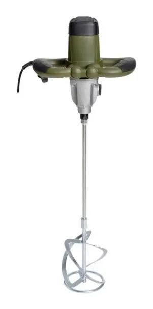 MEZCLADOR HORMIGON BAUKER 1400W 800RPM MANGO PLASTICO CONCRETO - 1