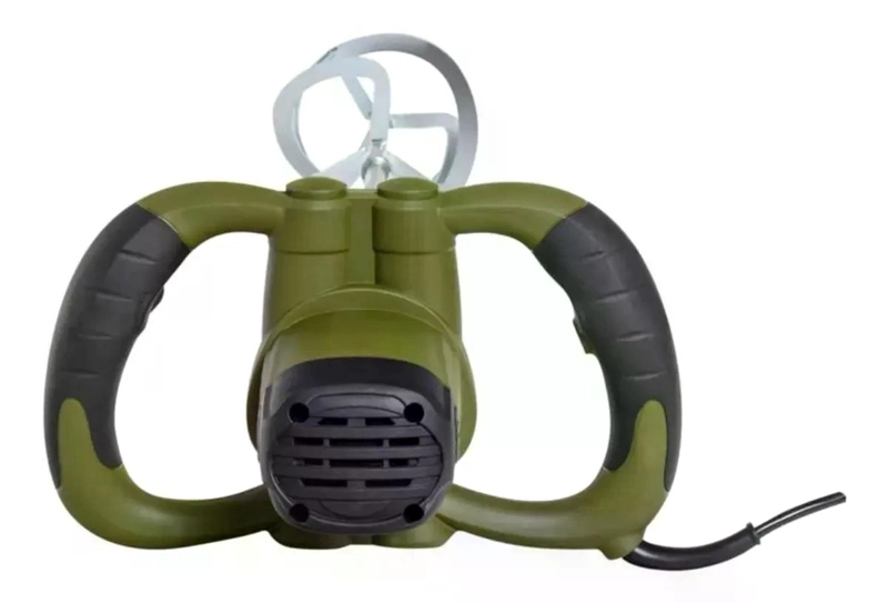 MEZCLADOR HORMIGON BAUKER 1400W 800RPM MANGO PLASTICO CONCRETO - 3