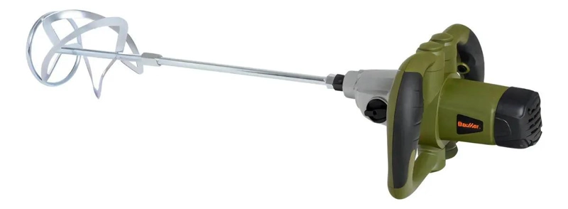 MEZCLADOR HORMIGON BAUKER 1400W 800RPM MANGO PLASTICO CONCRETO - 8