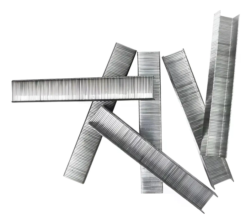 GRAPAS PARA GRAPADORA INDUSTRIAL INGCO STS0208 8X1.2MM 1000 PACKS X 1000 UNIDADES COLOR PLATEADO - 1