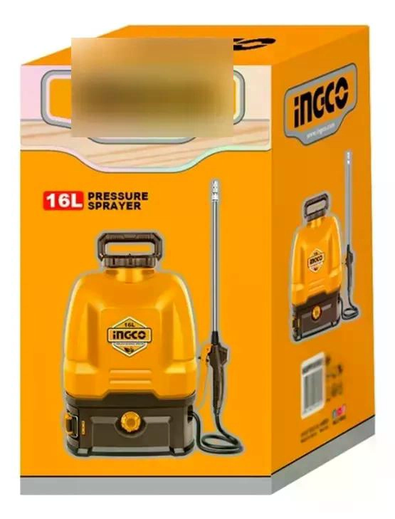 PULVERIZADOR MOCHILA INALAMBRICO 20V 16 LT INGCO CSPLI2016 MARRON OSCURO - 6