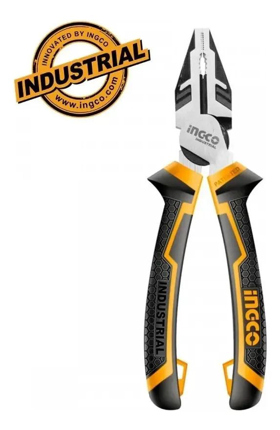 ALICATE PINZA UNIVERSAL INGCO PROFESIONAL 8 PULGADAS 200MM - 6