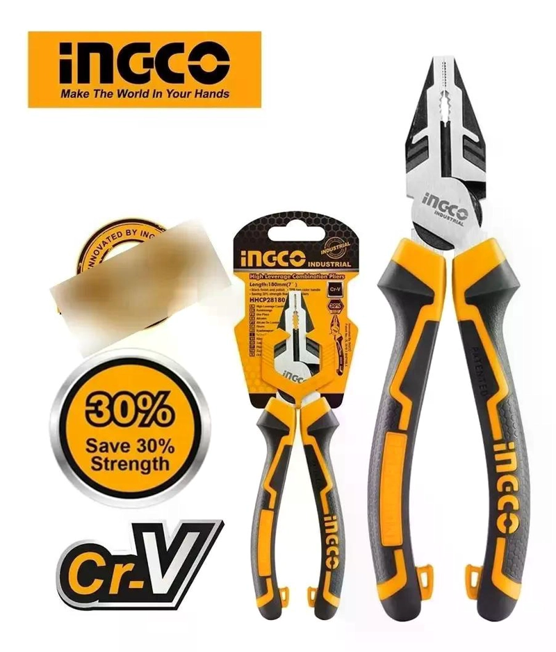 ALICATE PINZA UNIVERSAL INGCO PROFESIONAL 8 PULGADAS 200MM - 7