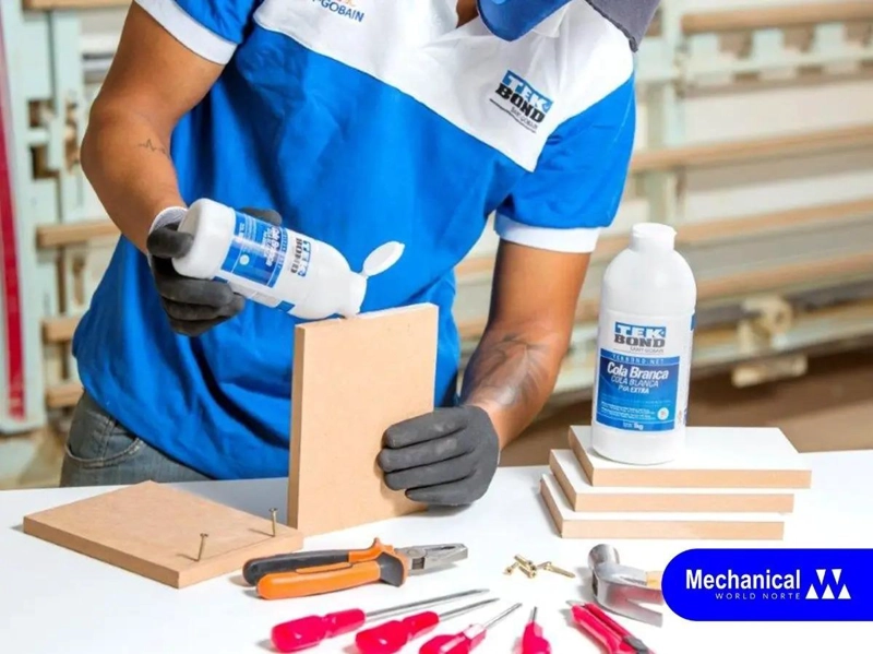 PEGAMENTO PVA BLANCO TEKBOND 1 KG PARA MADERA PAPEL MDF - 9