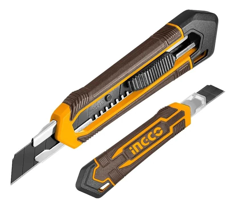 CUCHILLO CARTONERO RETRACTIL 180 MM INGCO - 1