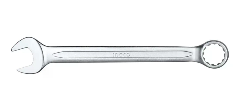 LLAVE COMBINADA BOCA Y ESTRIADA 24 MM CR-V INGCO HCSPA241 - 3