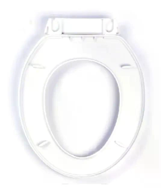 ASIENTO Y TAPA PARA WC COLOMBA COLOR BLANCO BLANCO - 6