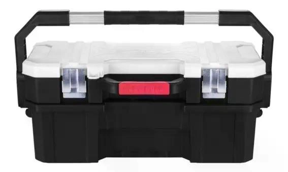 CAJA HERRAMIENTAS PLASTICA UBERMANN 43X33X12 CM NEGRO NEGRO/BLANCO/ROJO - 5