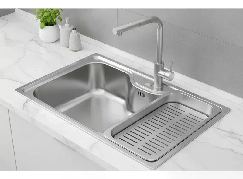 BANDEJA ACERO INOXIDABLE PARA LAVAPLATO ANHO HESSEN TAUMM GRIS - 3
