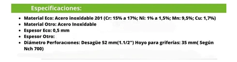 LAVAPLATOS DOBLE 120X50 SOBREPONER IZQUIERDO MONOMANDO TAUMM GRIS - 3