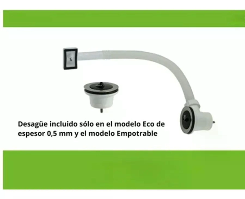LAVAPLATOS DOBLE 120X50 SOBREPONER IZQUIERDO MONOMANDO TAUMM GRIS - 4