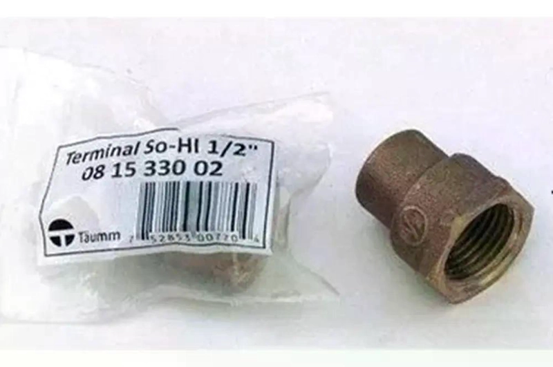 TERMINAL DE BRONCE SO-HI 1/2 TAUMM - 3