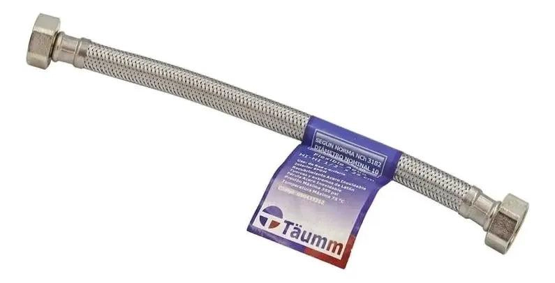 FLEXIBLE PARA AGUA CALEFONT HI-HE 1/2 35 CM TAUMM ACERO INOX - 3