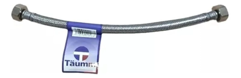 FLEXIBLE AGUA HI-HI 1/2 40 CM TAUMM ACERO INOXIDABLE 350 PSI - 4