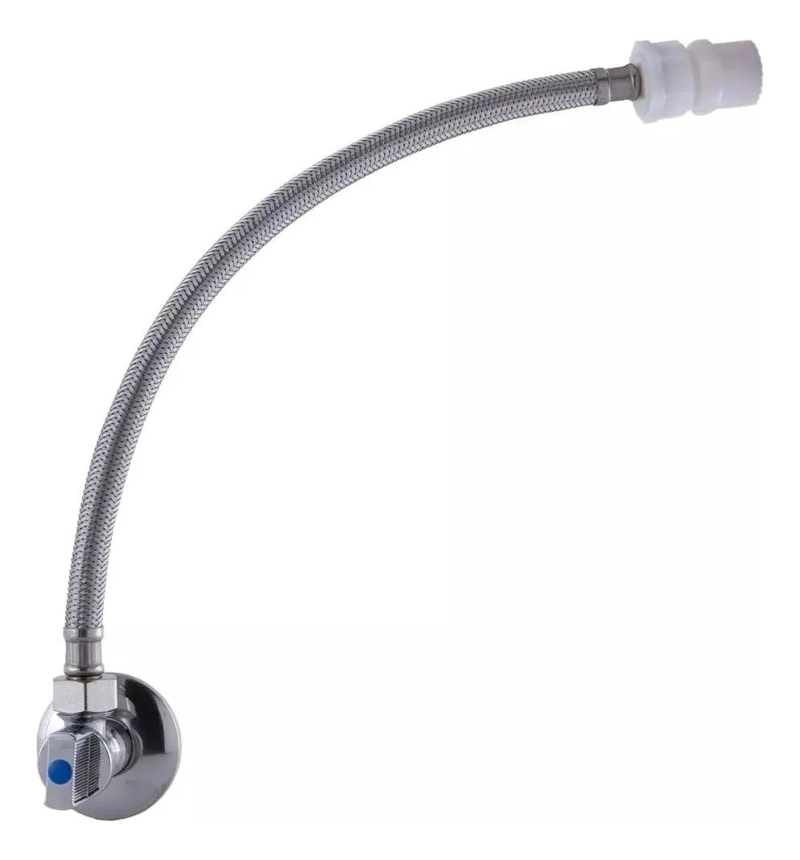KIT FLEXIBLE 35CM CON LLAVE ANGULAR 1/2 * 15/16 TAUMM - 2