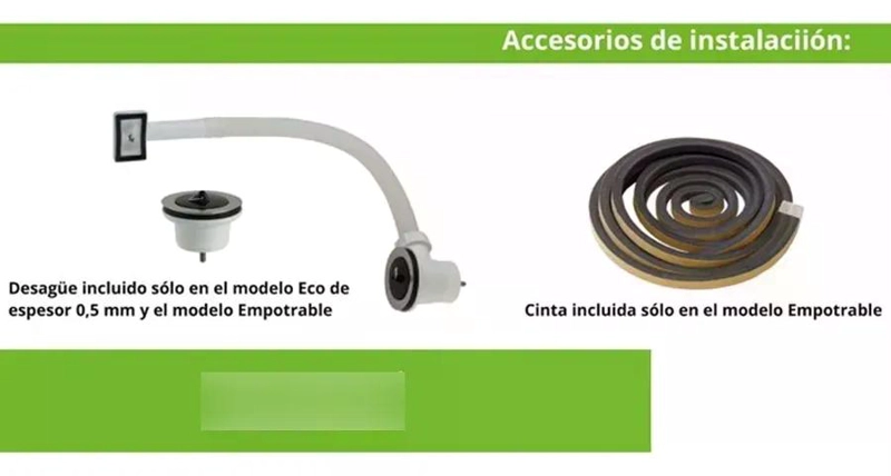 LAVAPLATOS DOBLE 120X44 EMPOTRADO MONOMANDO DERECHO TAUMM GRIS - 4