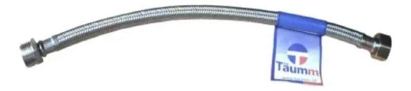FLEXIBLE AGUA HI-HI 1/2 50 CM TAUMM ACERO INOXIDABLE 350 PSI - 2