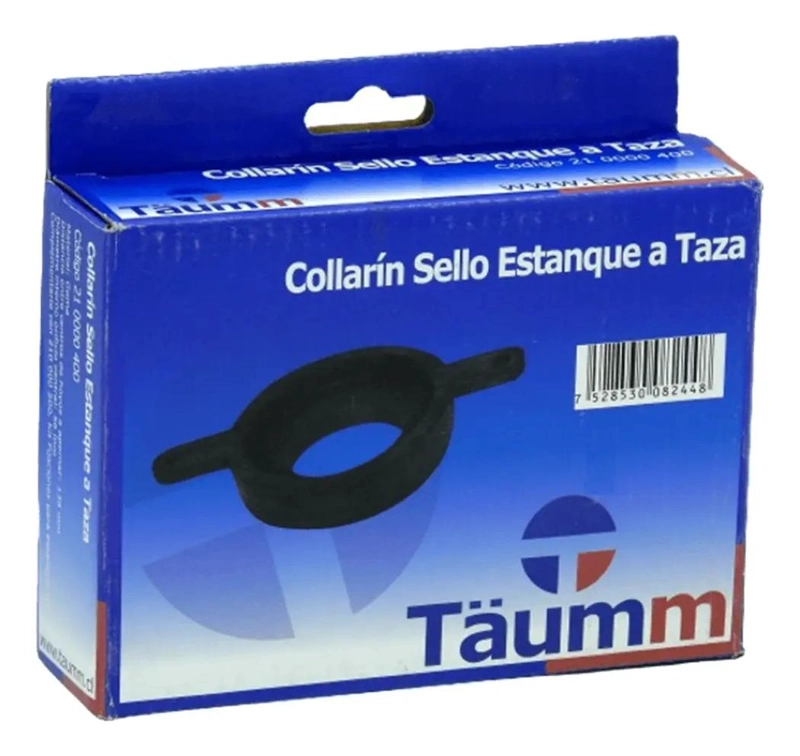 COLLARIN DE GOMA CON PESTAÑA PARA ESTANQUE WC TAUMM - 3