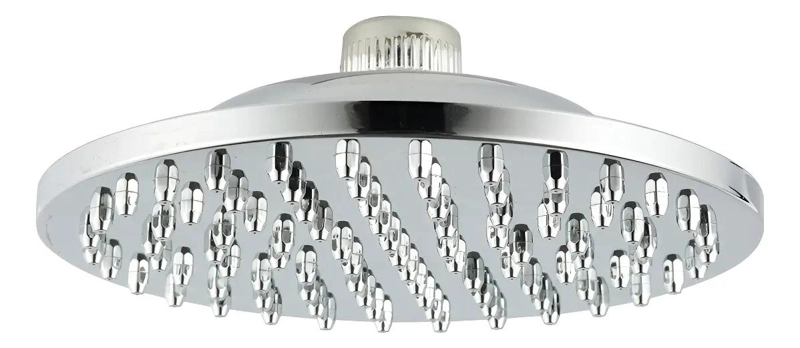 PLATO DUCHA REDONDO ABS 8 PULGADAS TAUMM GRIS GRIS - 1