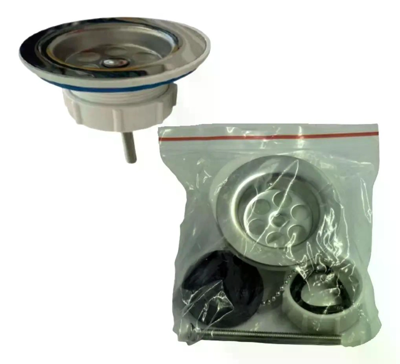 DESAGUE LAVATORIO 1.1/4 PULGADAS PLASTICO TAUMM BLANCO - 4