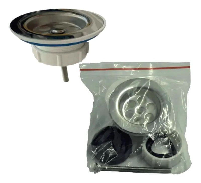 DESAGUE LAVATORIO 1.1/4 PULGADAS PLASTICO TAUMM BLANCO - 7