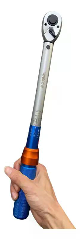 LLAVE DE TORQUE TORQUIMETRO DINAMOME TRICA 10-60NM 3/8 WADFO AZUL - 7