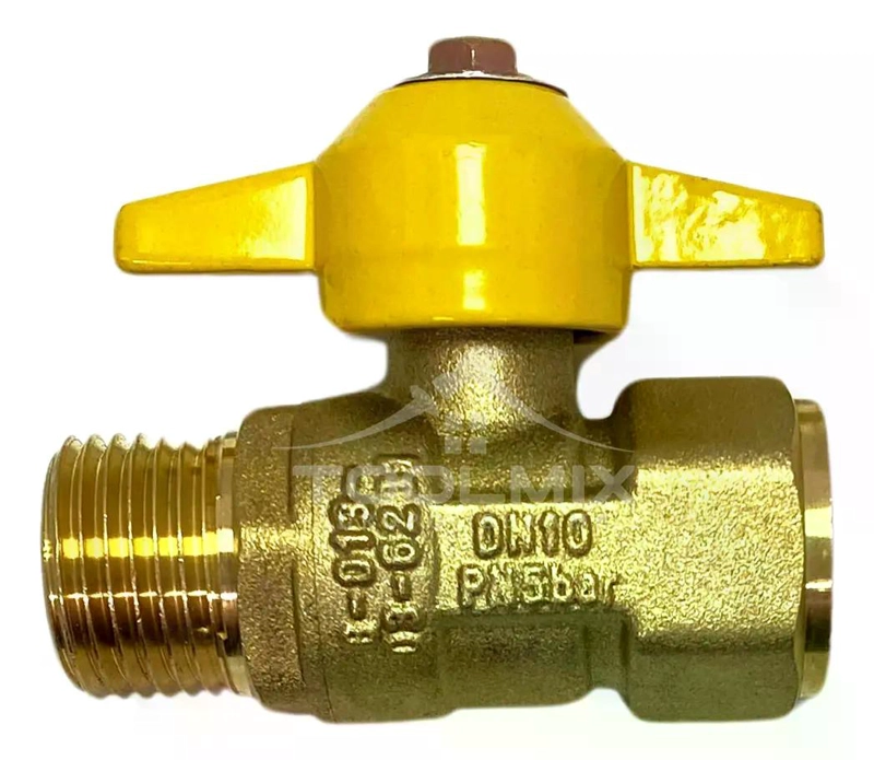 LLAVE PASO PARA GAS HI-HE 1/2 - CERTIFICADA - TAUMM - 4