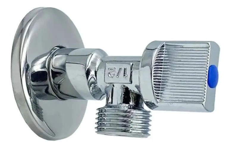 LLAVE ANGULAR HE-HE 1/2 CON ACCESORIO PARED TAUMM - 1
